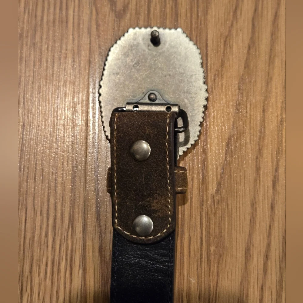 Boys Brown Leather Belt 🤠
